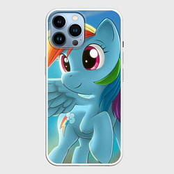 Чехол для iPhone 14 Pro Max My littlle pony, цвет: 3D-белый
