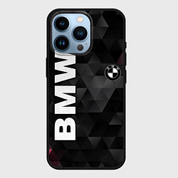 Чехол для iPhone 14 Pro BMW: Polygon, цвет: 3D-черный