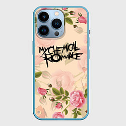 Чехол для iPhone 14 Pro My Chemical Romance, цвет: 3D-голубой