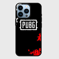 Чехол для iPhone 14 Pro PUBG, цвет: 3D-черный