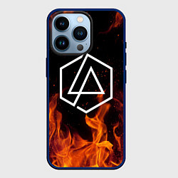 Чехол для iPhone 14 Pro LINKIN PARK, цвет: 3D-тёмно-синий
