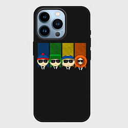 Чехол для iPhone 14 Pro South park FBI, цвет: 3D-черный