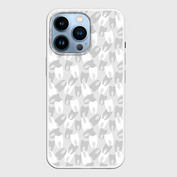 Чехол для iPhone 14 Pro Зубной Врач Дантист, цвет: 3D-белый