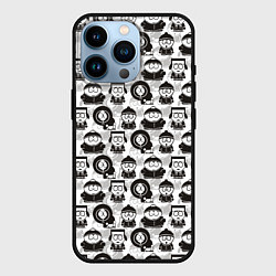 Чехол для iPhone 14 Pro Южный парк - персонажи South Park, цвет: 3D-черный
