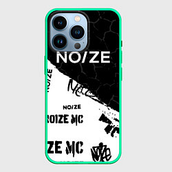 Чехол для iPhone 14 Pro Noize mc Паттерн, цвет: 3D-мятный