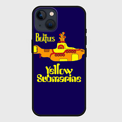 Чехол для iPhone 14 The Beatles: Yellow Submarine, цвет: 3D-черный