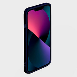 Чехол для iPhone 14 Color neon pattern Vanguard, цвет: 3D-тёмно-синий — фото 2