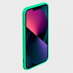 Чехол для iPhone 14 Тойота Камри, цвет: 3D-мятный — фото 2