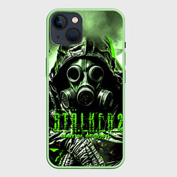Чехол для iPhone 14 Stalker II, цвет: 3D-салатовый