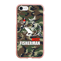 Чехол iPhone 7/8 матовый Best fisherman