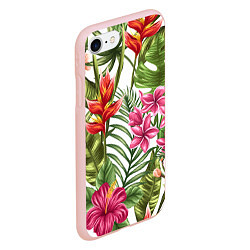Чехол iPhone 7/8 матовый Фэшн 6, цвет: 3D-светло-розовый — фото 2