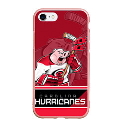 Чехол iPhone 7/8 матовый Carolina Hurricanes