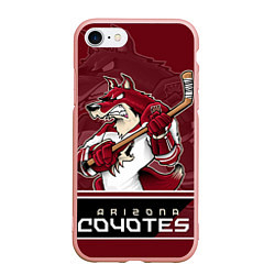 Чехол iPhone 7/8 матовый Arizona Coyotes
