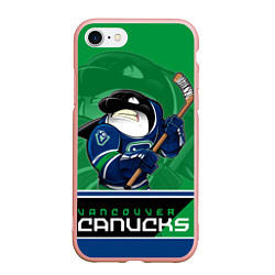 Чехол iPhone 7/8 матовый Vancouver Canucks