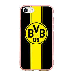 Чехол iPhone 7/8 матовый BVB, цвет: 3D-светло-розовый