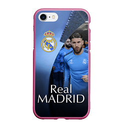 Чехол iPhone 7/8 матовый Real Madrid