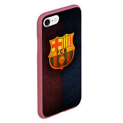 Чехол iPhone 7/8 матовый Barcelona8, цвет: 3D-малиновый — фото 2