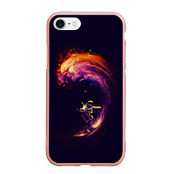 Чехол iPhone 7/8 матовый Космический серфинг