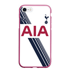 Чехол iPhone 7/8 матовый Tottenham Hotspur: AIA, цвет: 3D-малиновый