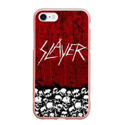 Чехол iPhone 7/8 матовый Slayer Red