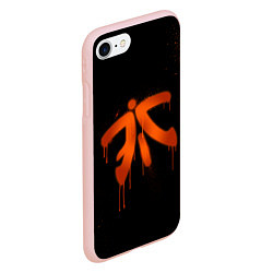 Чехол iPhone 7/8 матовый Fnatic: Black collection, цвет: 3D-светло-розовый — фото 2