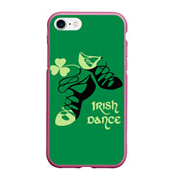 Чехол iPhone 7/8 матовый Ireland, Irish dance