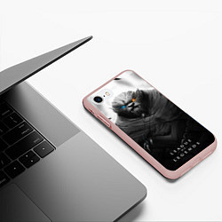 Чехол iPhone 7/8 матовый Rengar LoL, цвет: 3D-светло-розовый — фото 2