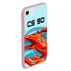 Чехол iPhone 7/8 матовый CS GO: AR Style, цвет: 3D-баблгам — фото 2