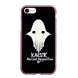 Чехол iPhone 7/8 матовый Kaldr: Ancient Apparition, цвет: 3D-малиновый