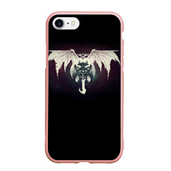 Чехол iPhone 7/8 матовый Destiny 9, цвет: 3D-светло-розовый