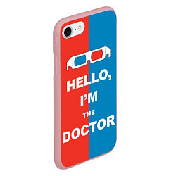 Чехол iPhone 7/8 матовый Im the Doctor, цвет: 3D-баблгам — фото 2