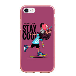 Чехол iPhone 7/8 матовый Stay Cool NY