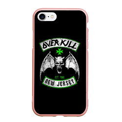 Чехол iPhone 7/8 матовый Overkill: New Jersey