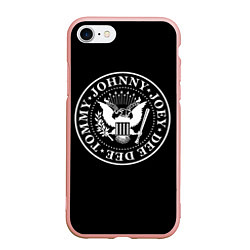 Чехол iPhone 7/8 матовый The Ramones