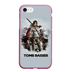 Чехол iPhone 7/8 матовый TOMB RAIDER