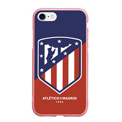 Чехол iPhone 7/8 матовый Atletico Madrid FC 1903, цвет: 3D-баблгам