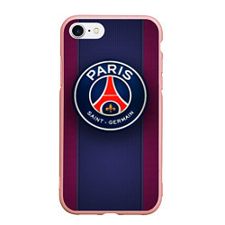 Чехол iPhone 7/8 матовый Paris Saint-Germain