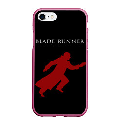 Чехол iPhone 7/8 матовый Blade Runner, цвет: 3D-малиновый