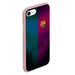 Чехол iPhone 7/8 матовый Barcelona FC: Abstract 2018, цвет: 3D-баблгам — фото 2