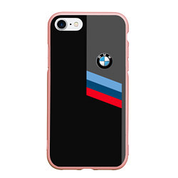 Чехол iPhone 7/8 матовый BMW БМВ