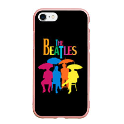 Чехол iPhone 7/8 матовый The Beatles: Colour Rain
