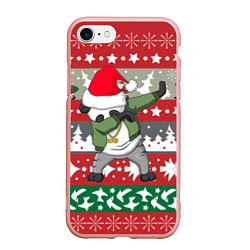 Чехол iPhone 7/8 матовый Panda Dab: Xmas