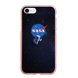 Чехол iPhone 7/8 матовый NASA: Hello World