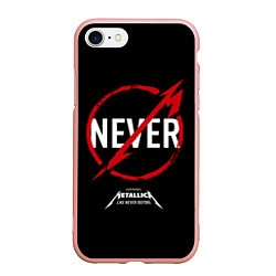 Чехол iPhone 7/8 матовый Metallica: Like Never Before