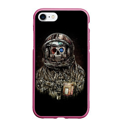Чехол iPhone 7/8 матовый NASA: Death Astronaut