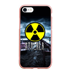 Чехол iPhone 7/8 матовый S.T.A.L.K.E.R: Radiation