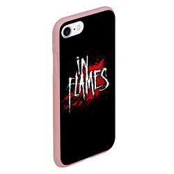 Чехол iPhone 7/8 матовый In Flames, цвет: 3D-баблгам — фото 2