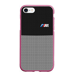 Чехол iPhone 7/8 матовый BMW 2018 M Sport, цвет: 3D-малиновый