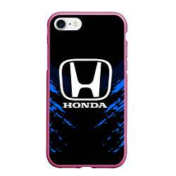 Чехол iPhone 7/8 матовый Honda: Blue Anger
