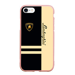Чехол iPhone 7/8 матовый Lamborghini Sport
